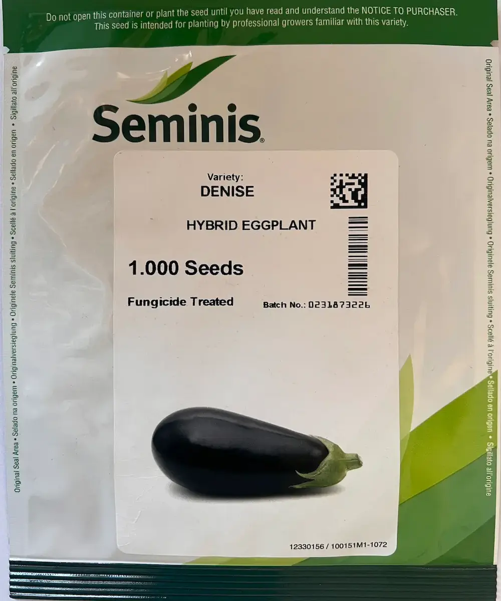 DENISE HYBRID EGGPLANT بذر هیبرید بادنجان دنیز DENISE HYBRID EGGPLANT بذر هیبرید بادنجان دنیز